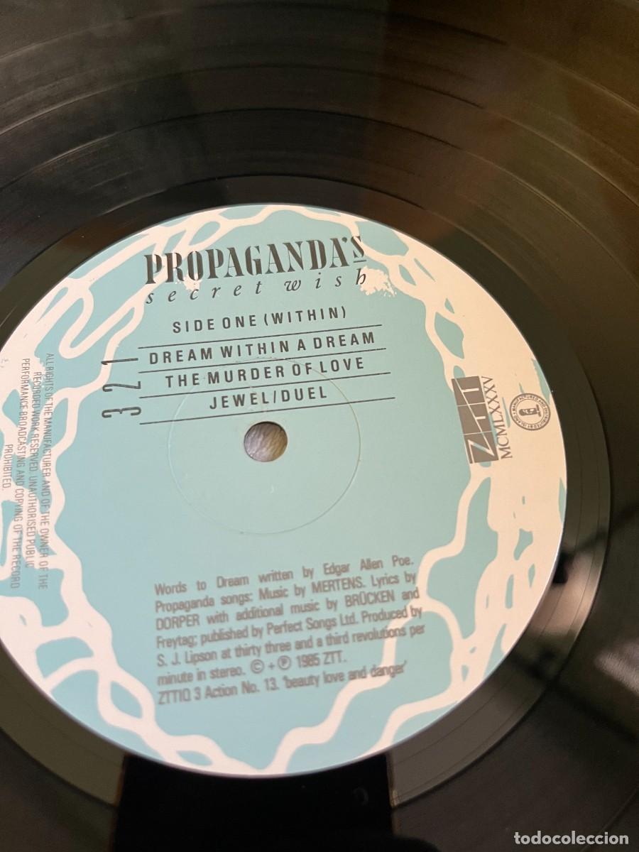 Discos de vinilo: Propaganda A Secret Wish - Foto 5