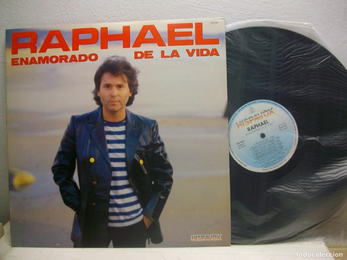 Discos de vinilo: RAPHAEL ENAMORADO DE LA VIDA 1983 LP SEMINUEVO - Foto 1