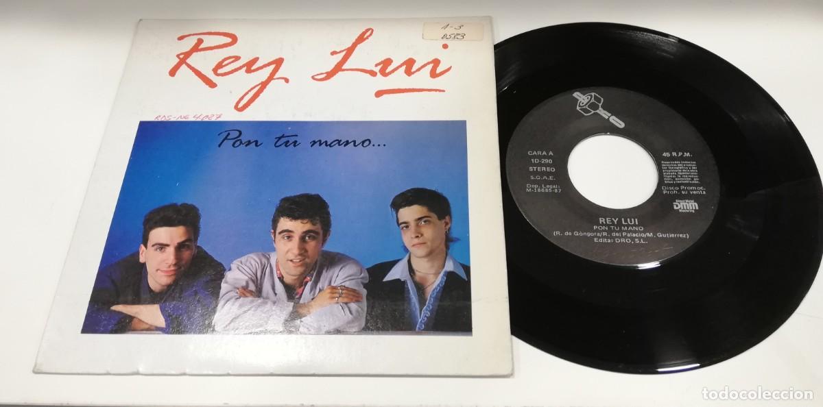 Discos de vinil: SCO25-REY LUI PON TU MANO -(7&rdquo;, Single)