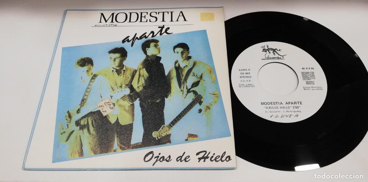 Discos de vinil: SCO25-Modestia Aparte - Ojos De Hielo (7&rdquo;, S/Sided, Single, Promo)