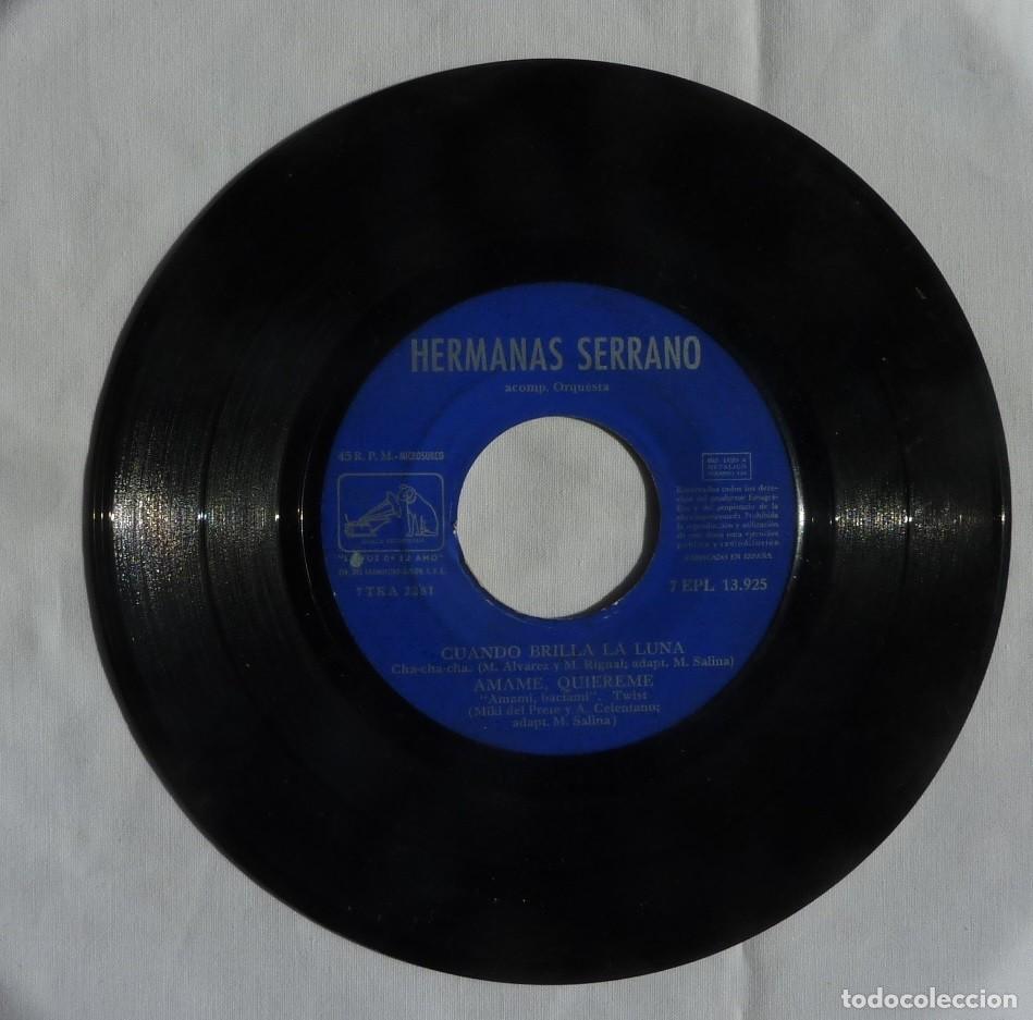 Discos de vinilo: HERMANAS SERRANO // CUANDO BRILLA LA LUNA+3 // 1963 // EP - Foto 1