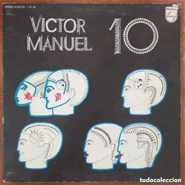Discos de vinilo: VICTOR MANUEL - 10 (LP) 1976 - Foto 1