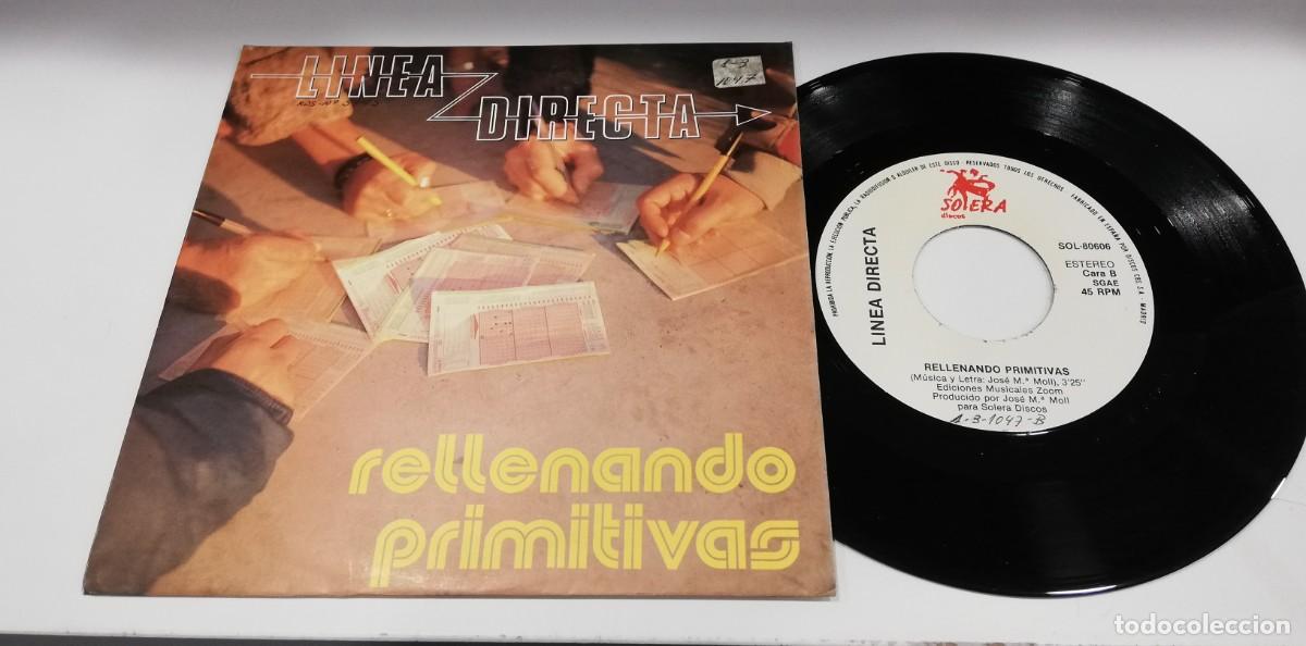 Discos de vinil: SCO25-Linea Directa - Rellenando Primitivas (7&rdquo;, Single)