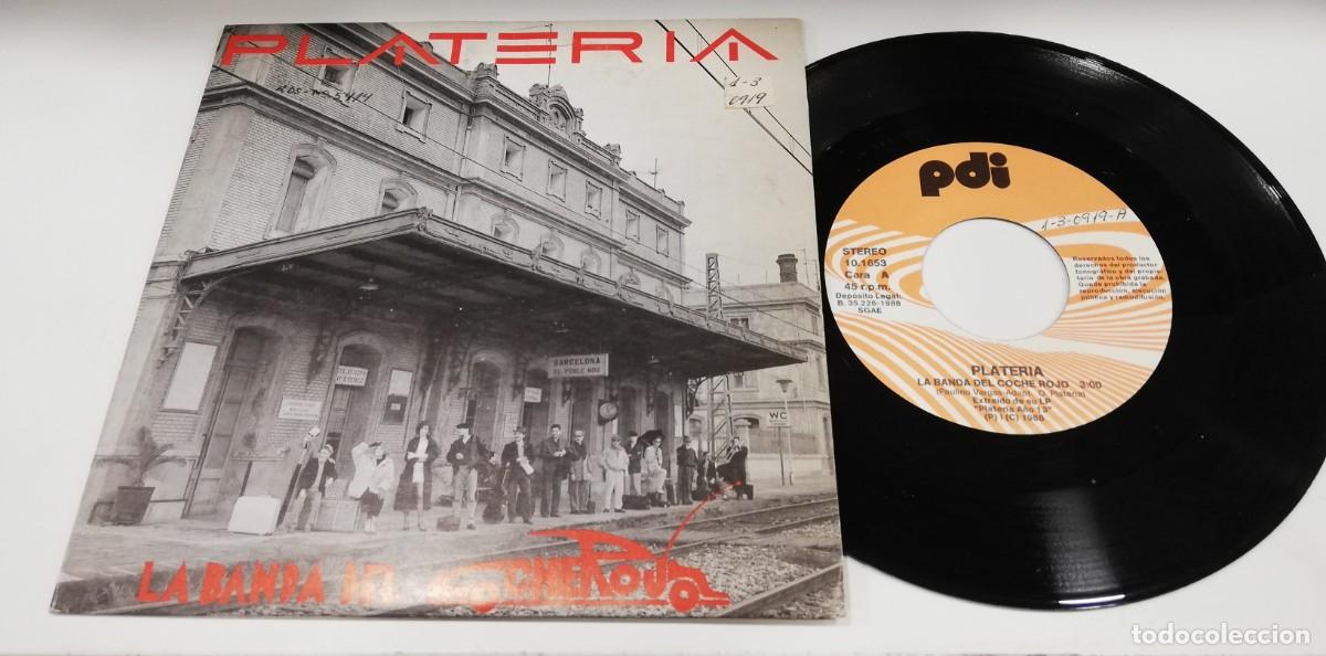 Discos de vinil: SCO25-Plateria- La Banda Del Coche Rojo (7&rdquo;, Single)