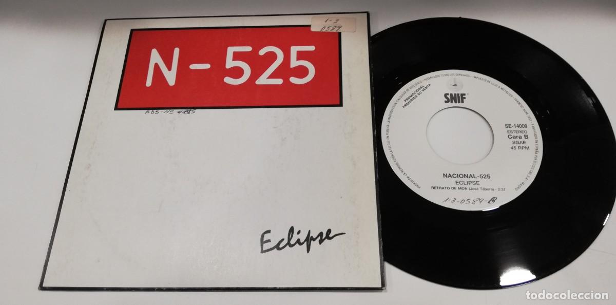 Discos de vinilo: SCO25-Nacional 525 - Eclipse (7&rdquo;, Single, Promo) - Foto 1