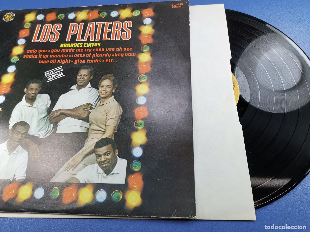 Discos de vinilo: LOS PLATERS - GRANDES EXITOS / LP DOBLON DE 1980 - Foto 2