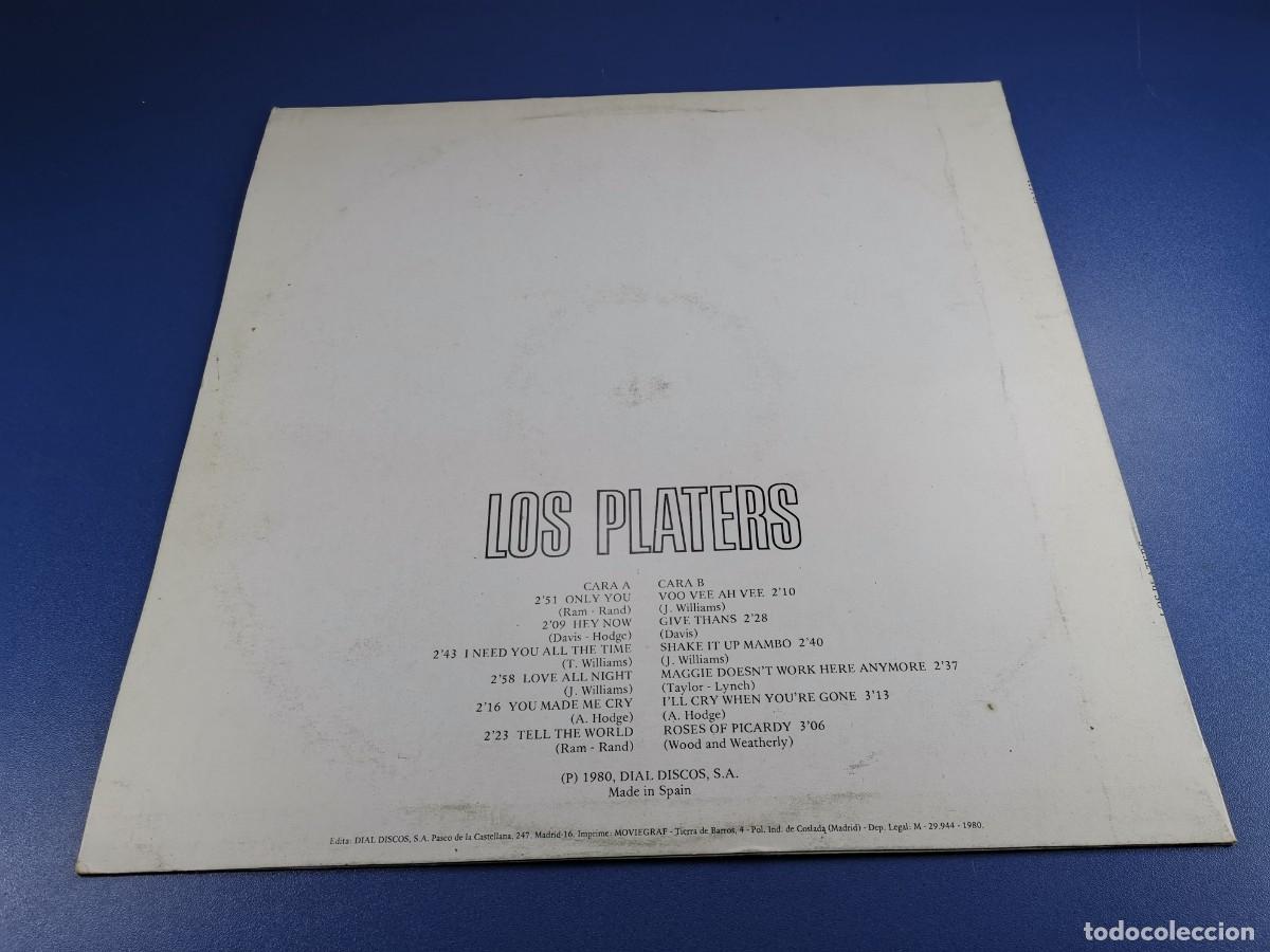 Discos de vinilo: LOS PLATERS - GRANDES EXITOS / LP DOBLON DE 1980 - Foto 7