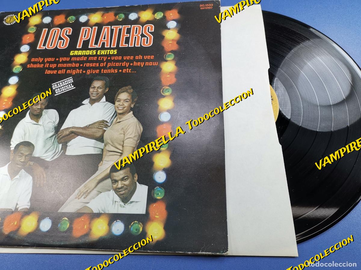 Discos de vinilo: LOS PLATERS - GRANDES EXITOS / LP DOBLON DE 1980 - Foto 1