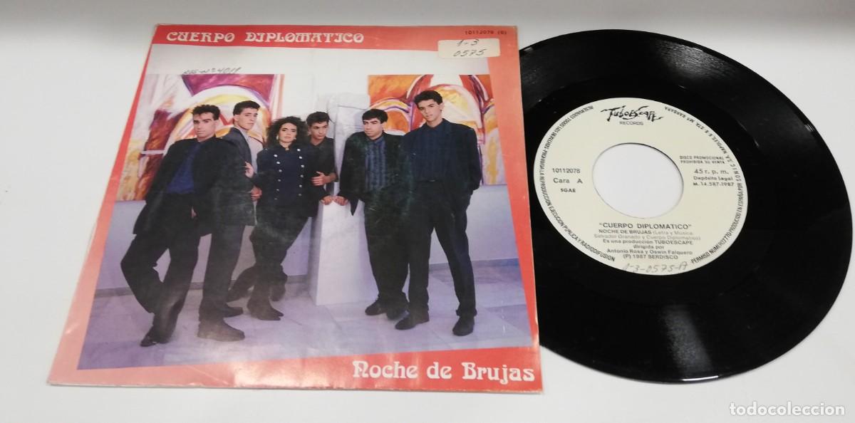 Discos de vinil: SCO25-Cuerpo Diplomatico - Noche De Brujas (7&rdquo;, Single, Promo)