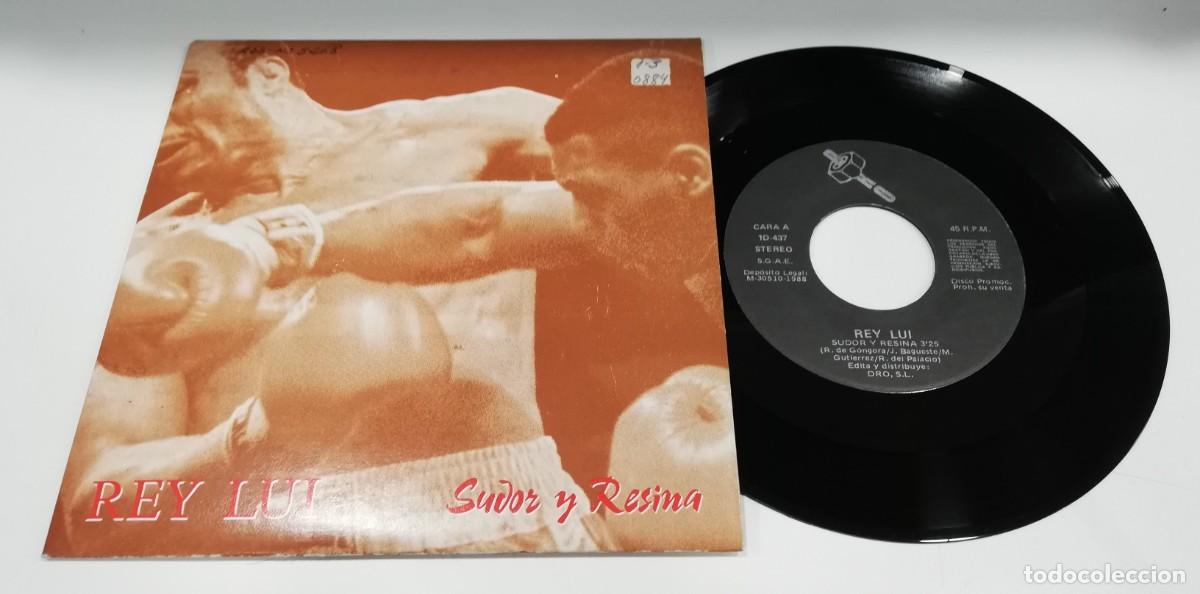 Discos de vinil: SCO25-Rey Lui - Sudor Y Resina (7&rdquo;, Single, Promo)