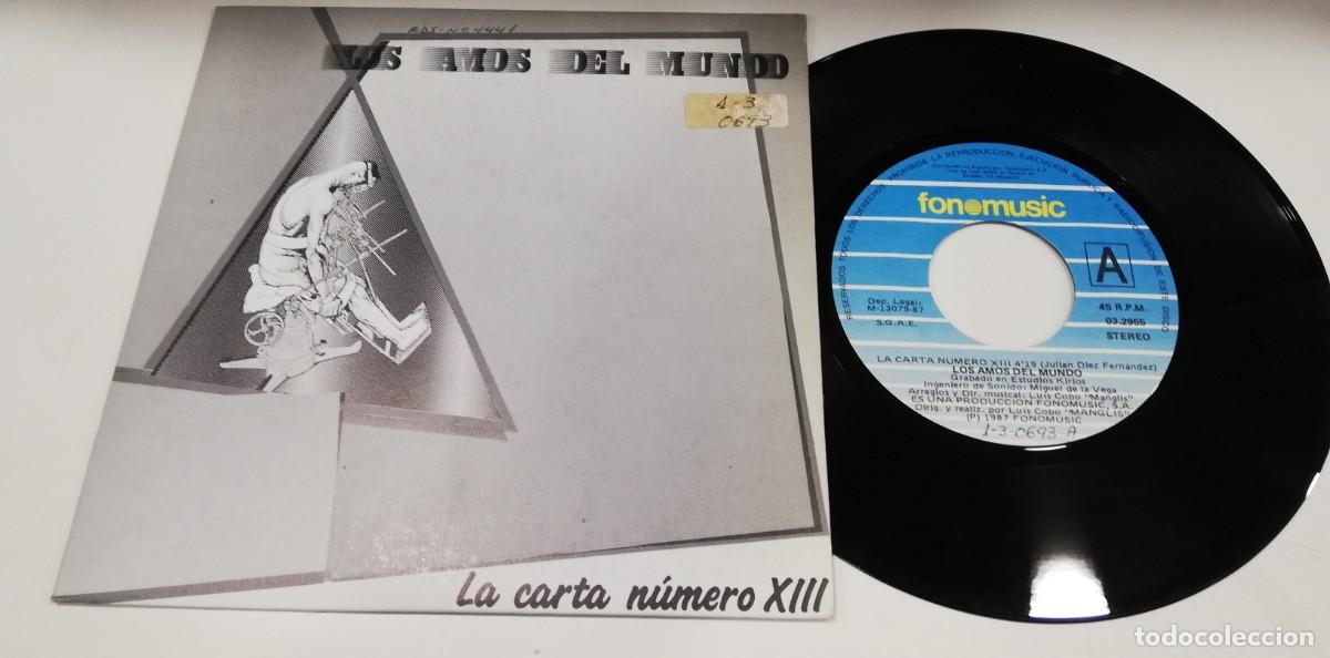 Discos de vinil: SCO25-Los Amos Del Mundo - La Carta Numero XIII (7&rdquo;)