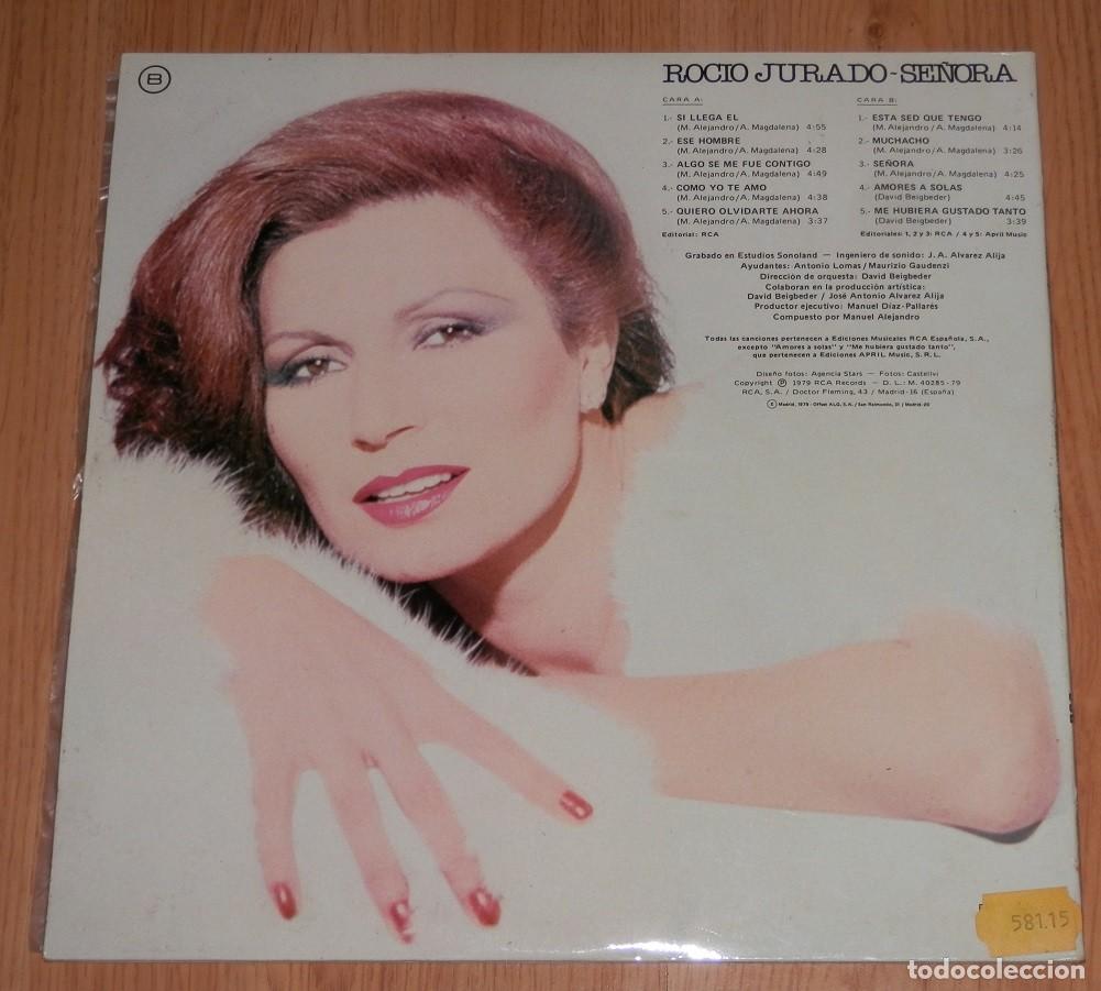 Discos de vinilo: DISCO LP DE VINILLO DE ROCIO JURADO - Foto 2