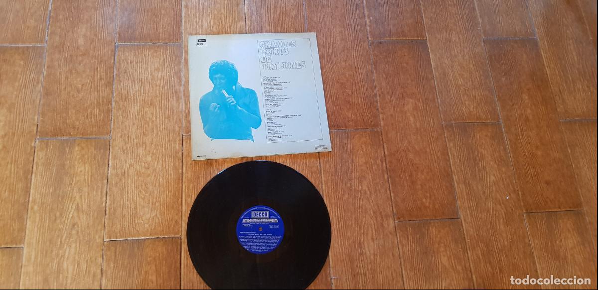 Discos de vinilo: GRANDES EXITOS TOM JONES LP DISCO VINILO DECCA - Foto 2