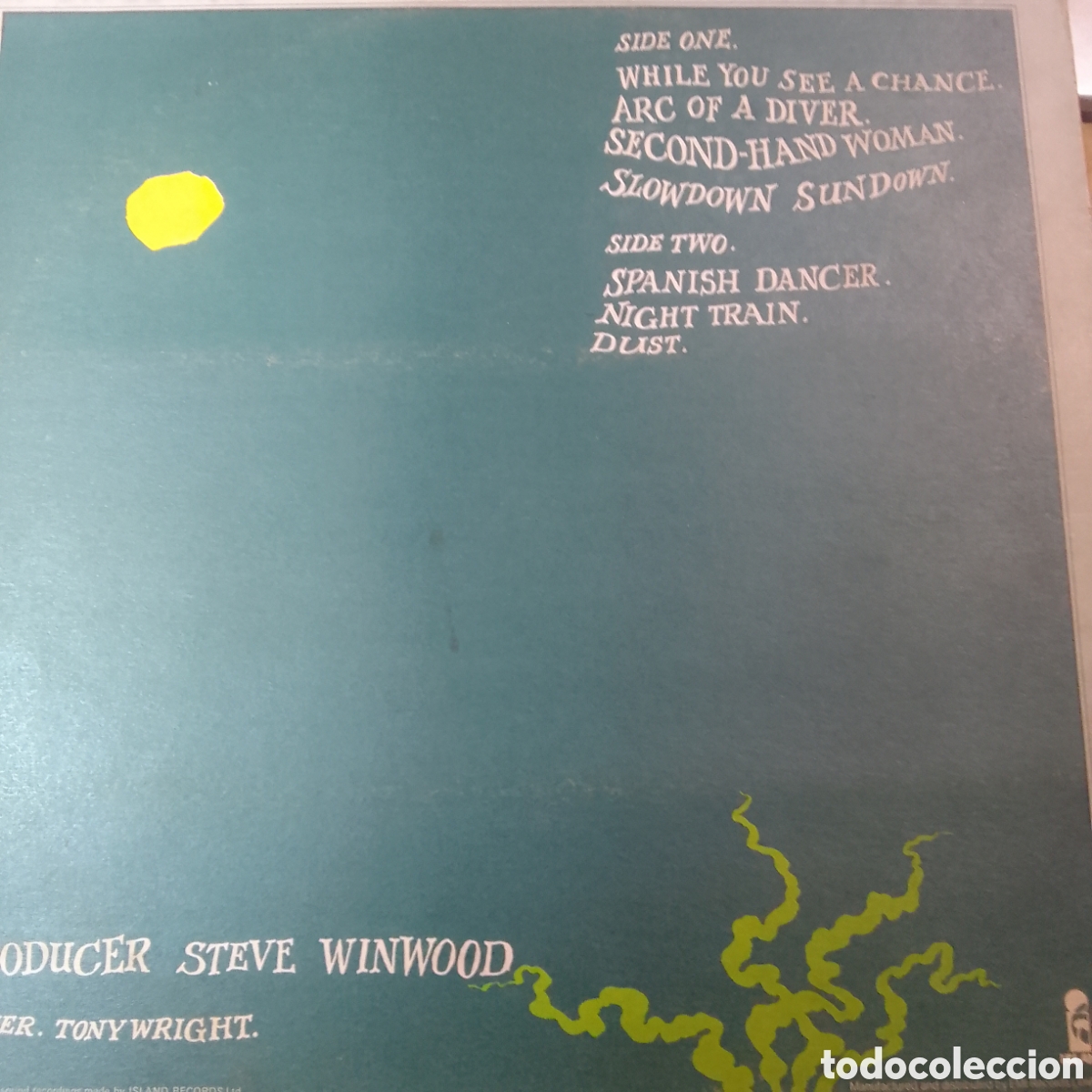 Discos de vinilo: Steve Winwood Src of a diver - Foto 2