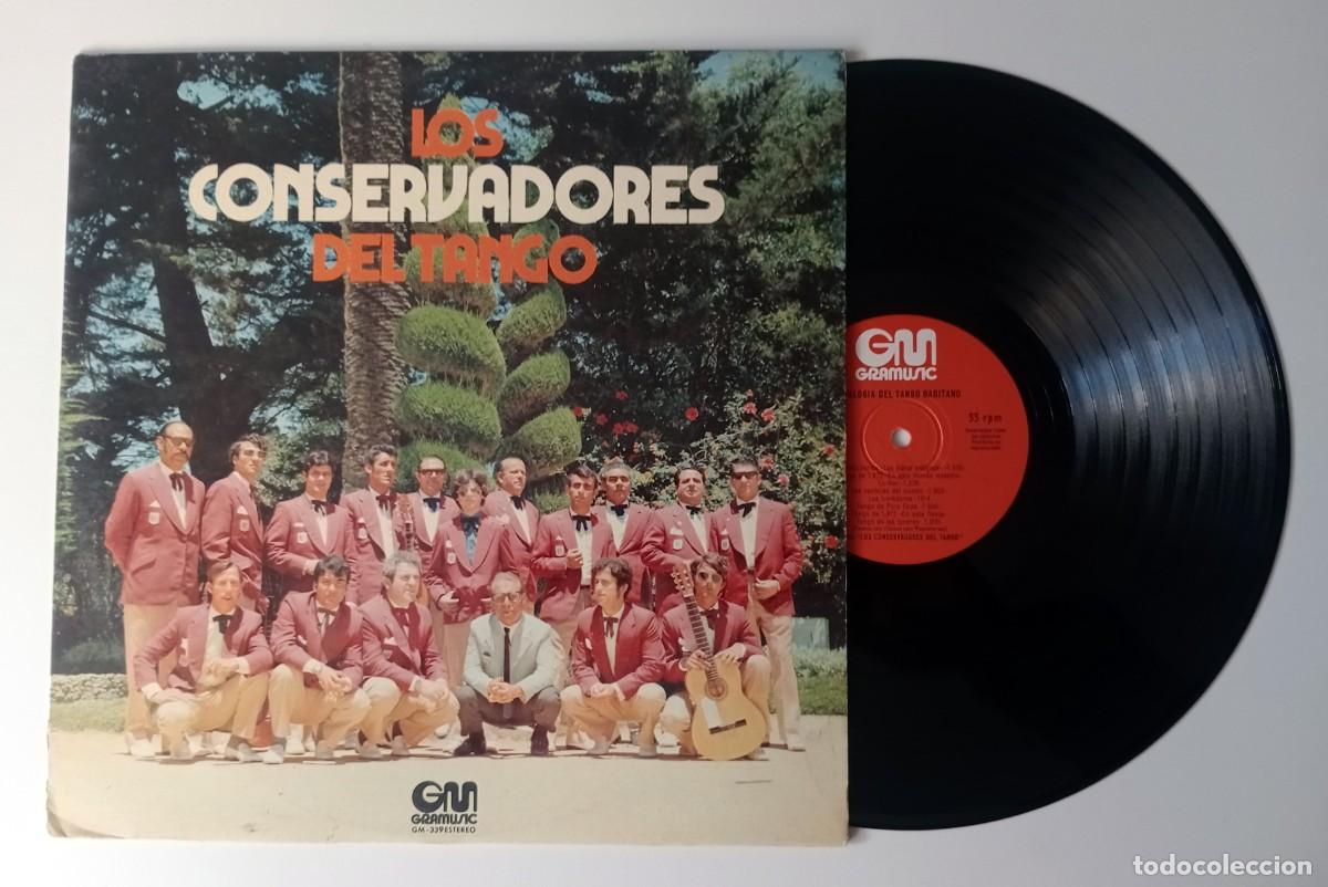 Discos de vinilo: CARNAVAL DE CADIZ - LP LOS CONSERVADORES DEL TANGO - Foto 1
