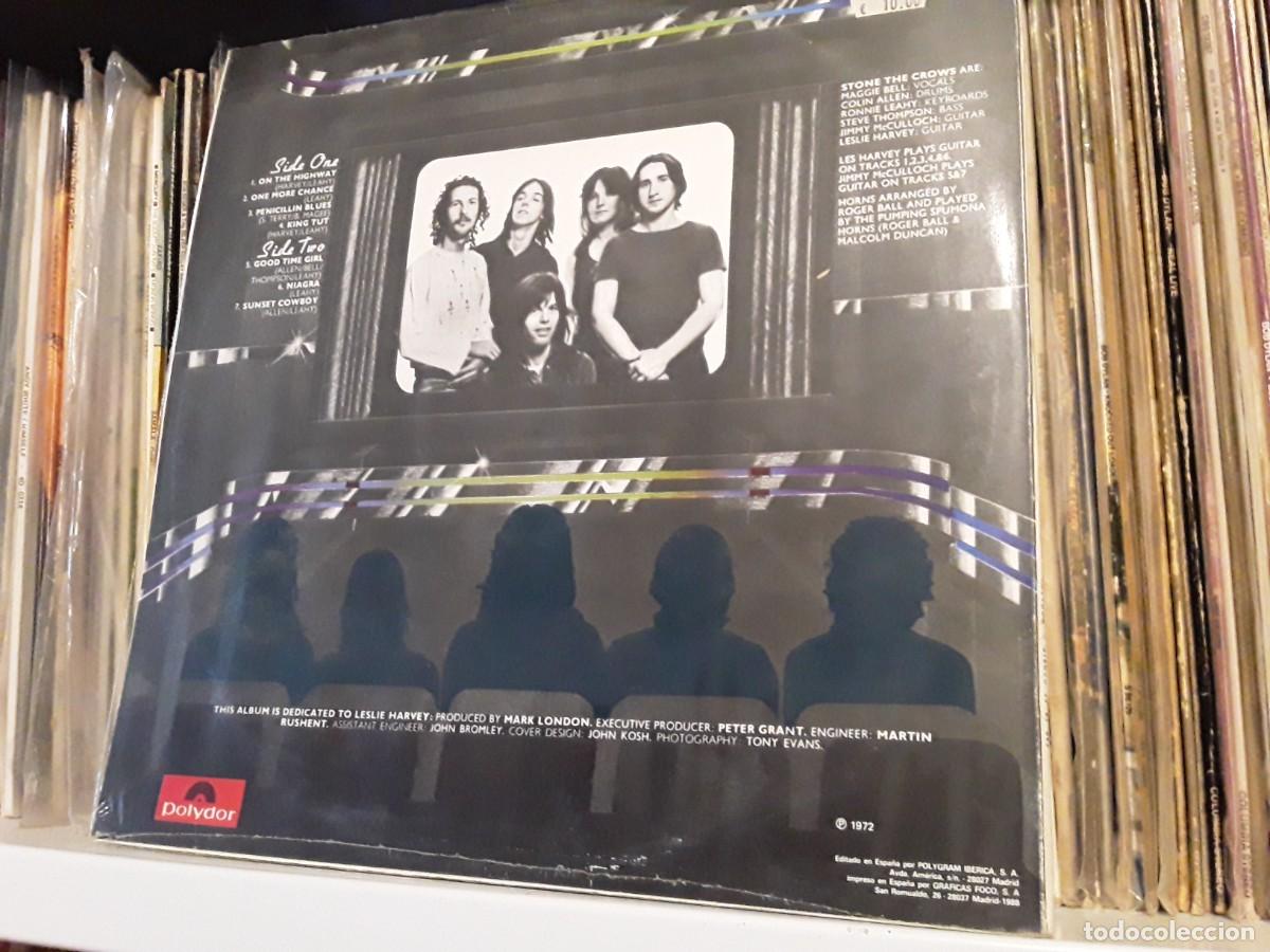 Discos de vinilo: Stone The Crows &lrm;&ndash; Ontinuous Performance - lp edic. spain 1988 - Foto 2