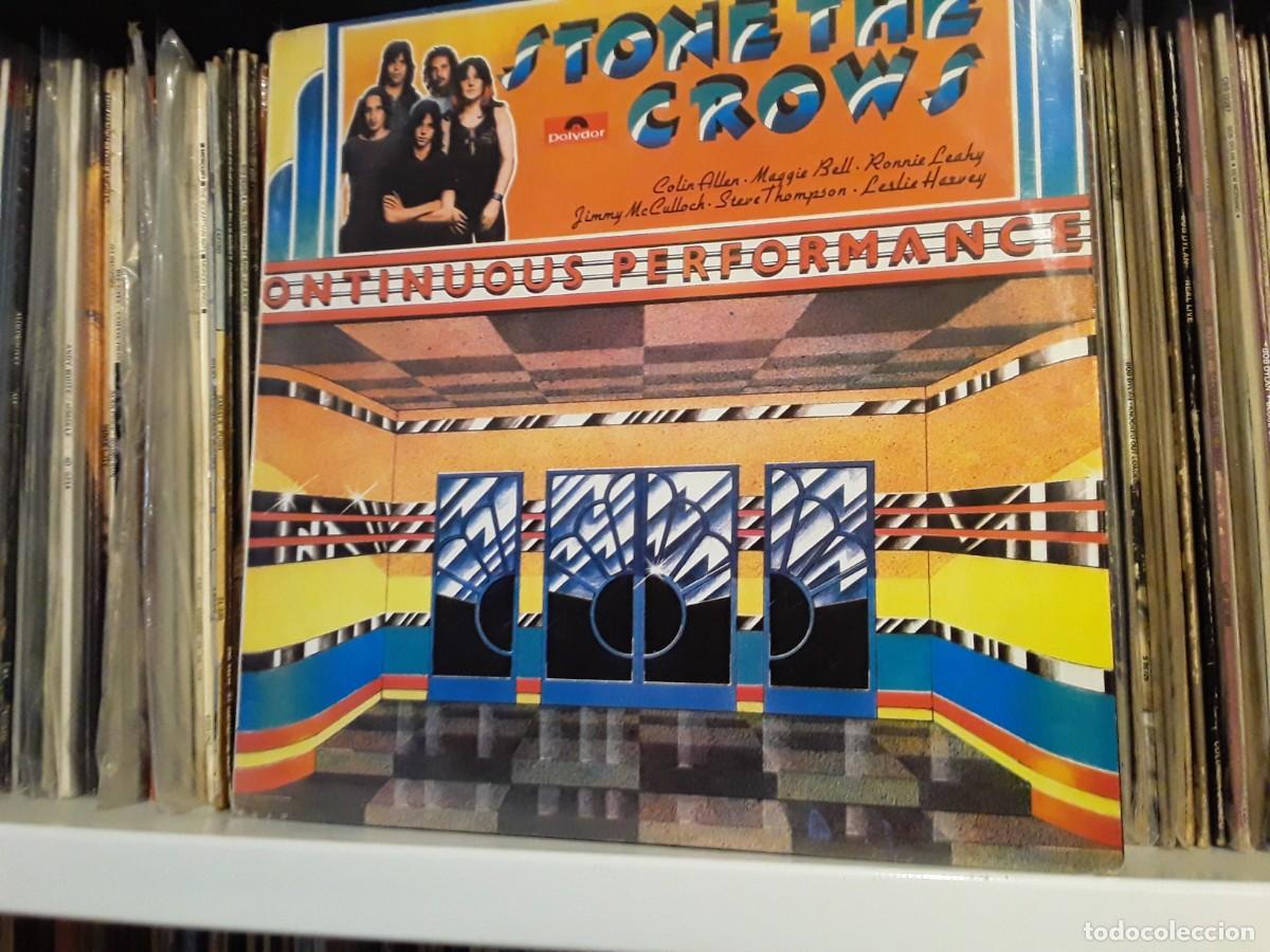 Discos de vinilo: Stone The Crows &lrm;&ndash; Ontinuous Performance - lp edic. spain 1988 - Foto 1