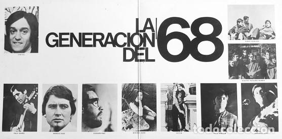Discos de vinilo: LA GENERACI&Oacute;N DEL 68 Lp - 1968 - Foto 3