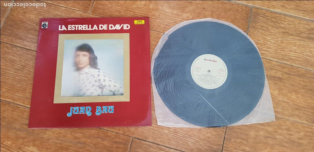 Discos de vinilo: JUAN BAU - LA ESTRELLA DE DAVID -LP DISCO VINILO - Foto 1