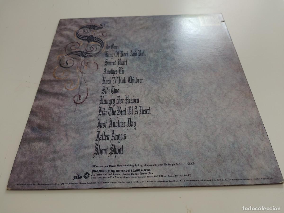 Discos de vinilo: VINILO DE DIO - SACRED HEART - LEER COND.VENTA - Foto 2