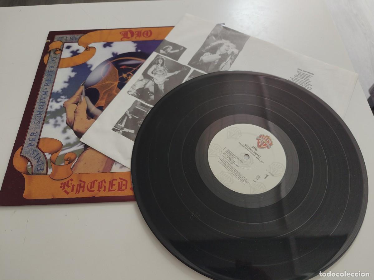 Discos de vinilo: VINILO DE DIO - SACRED HEART - LEER COND.VENTA - Foto 3