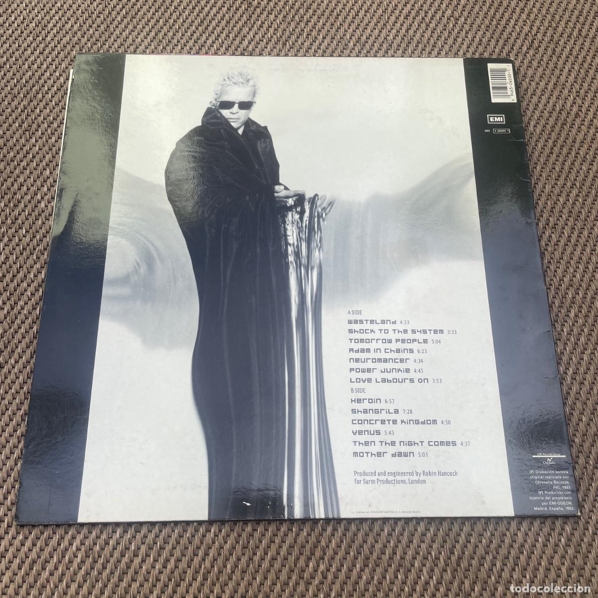 Discos de vinilo: Disco de vinilo Billy Idol &lrm; Cyberpunk - Foto 3
