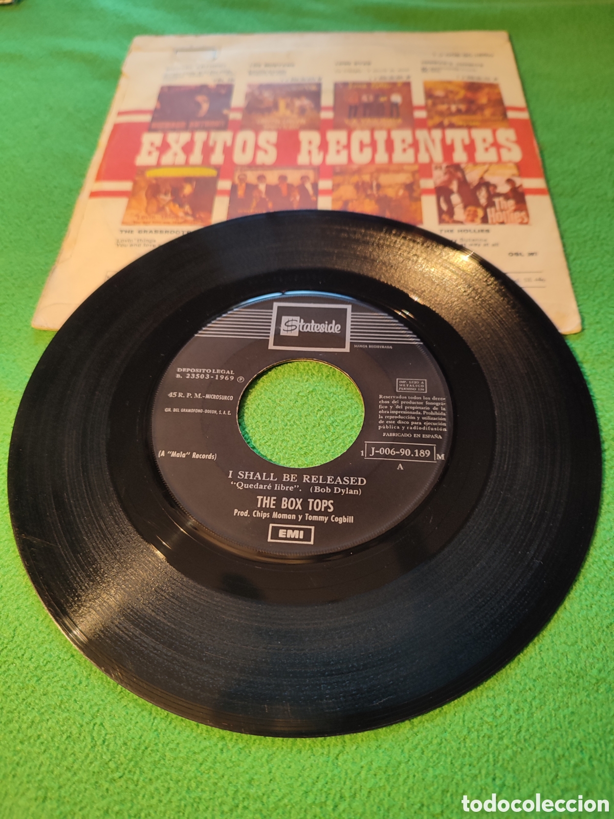 Discos de vinilo: The Box Tops - I shall be released - Foto 2
