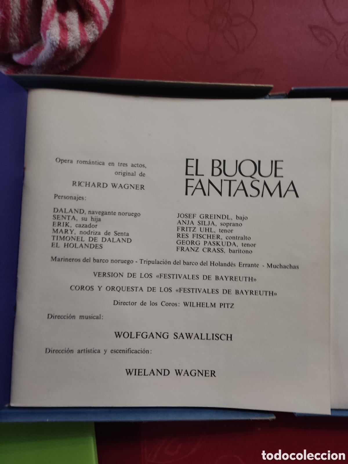 Discos de vinilo: Wagner El buque fantasma - Foto 3