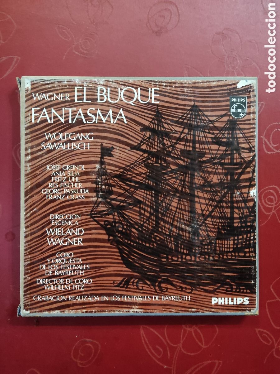 Discos de vinilo: Wagner El buque fantasma - Foto 1