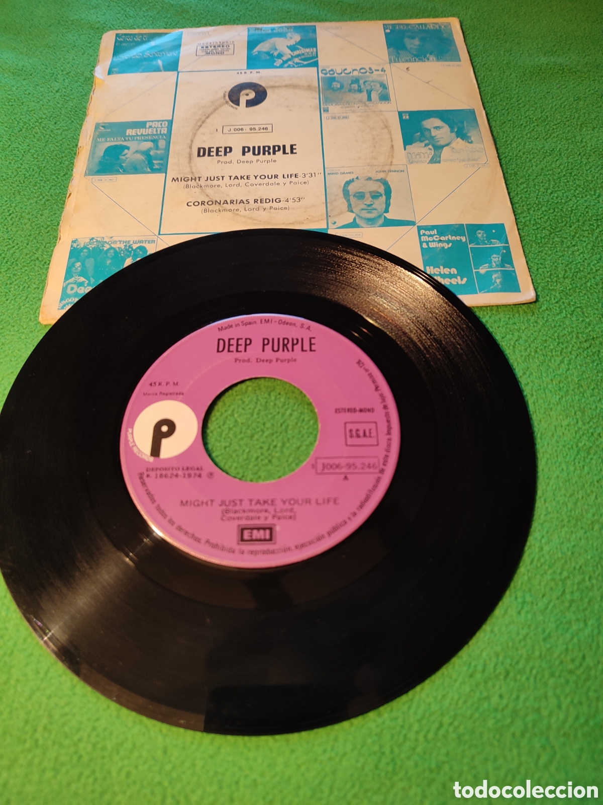 Discos de vinilo: Deep Purple - Might Just Take your life - Foto 2