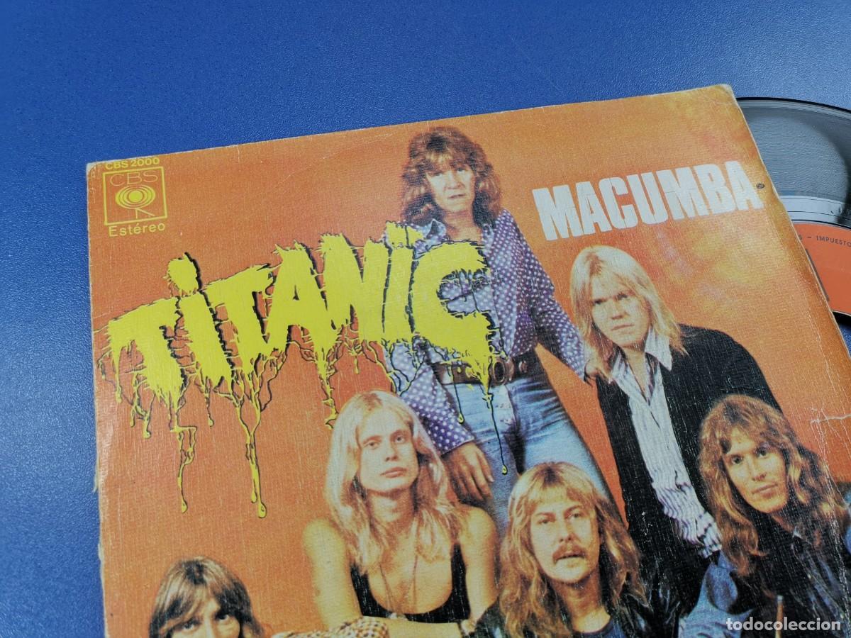 Discos de vinilo: TITANIC / MACUMBA / 1974 / SINGLE - Foto 3