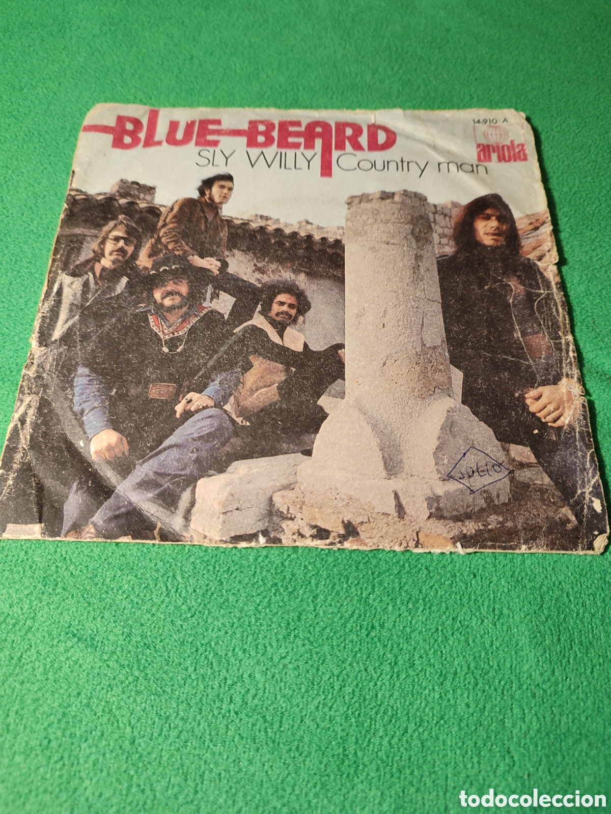 Discos de vinilo: Blue Beard - Sly Willy / Country man - Foto 1