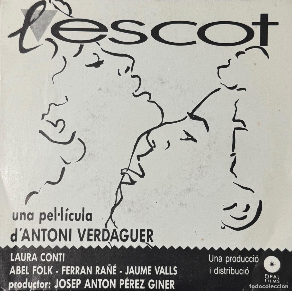 Discos de vinilo: SINGLE LESCOT (EL ESCOTE) - RAMON MUNTANER - 1986 - Foto 1