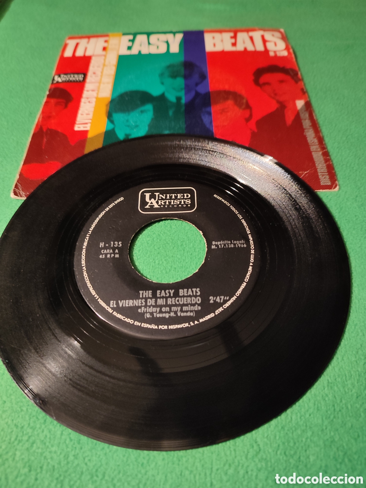 Discos de vinilo: The Easybeats - El viernes de mi recuerdo - Foto 2