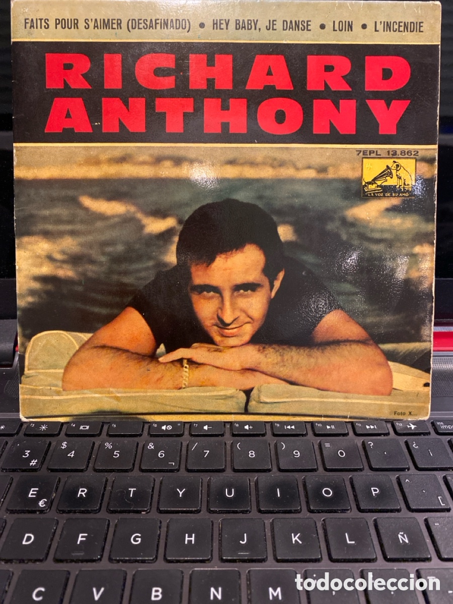 Discos de vinilo: RICHARD ANTHONY - FAITS POUR SAIMER + 3 EP SPAIN - Foto 1