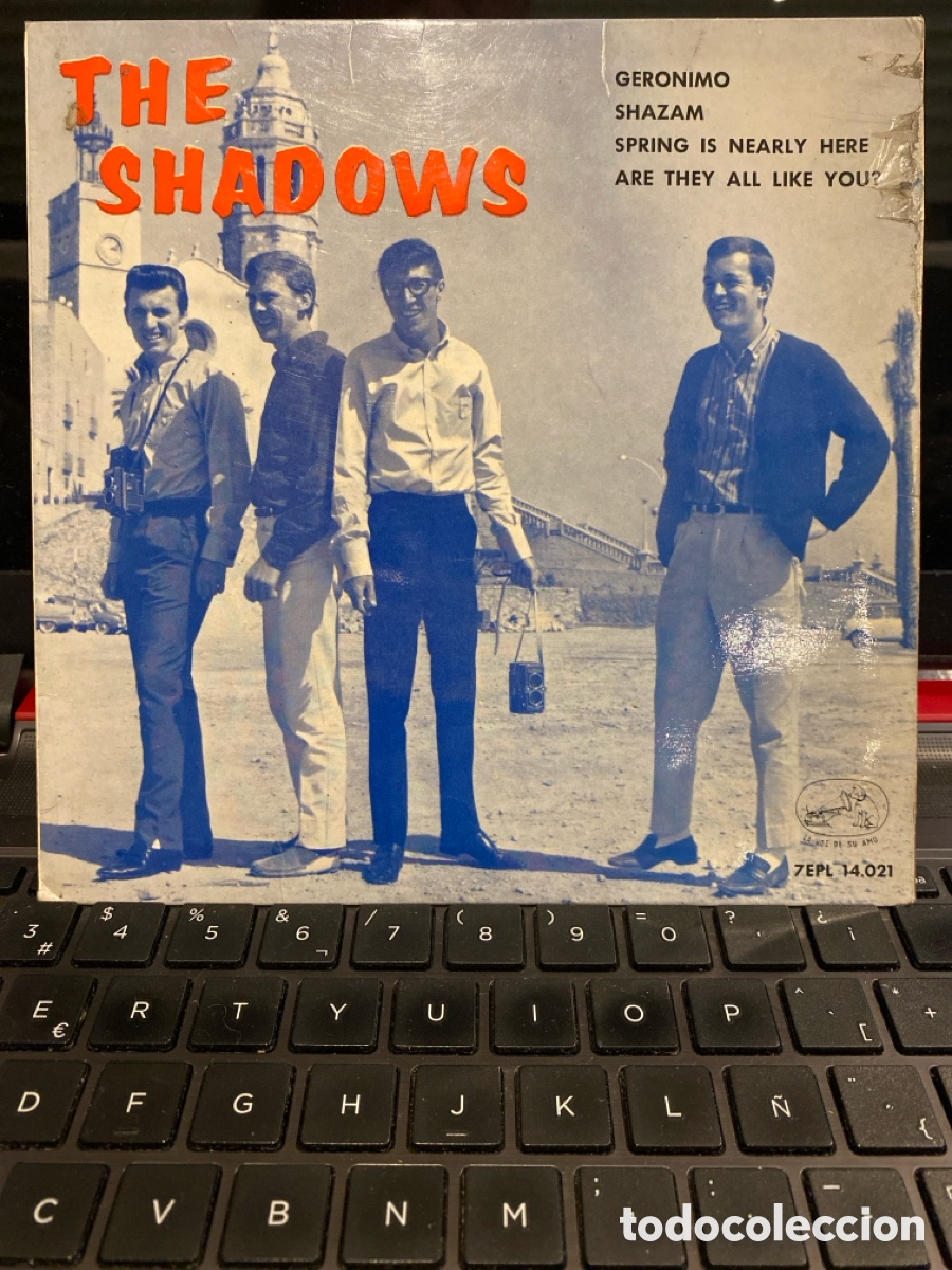 Discos de vinilo: THE SHADOWS - GERONIMO + 3 EP SPAIN 1964 - Foto 1
