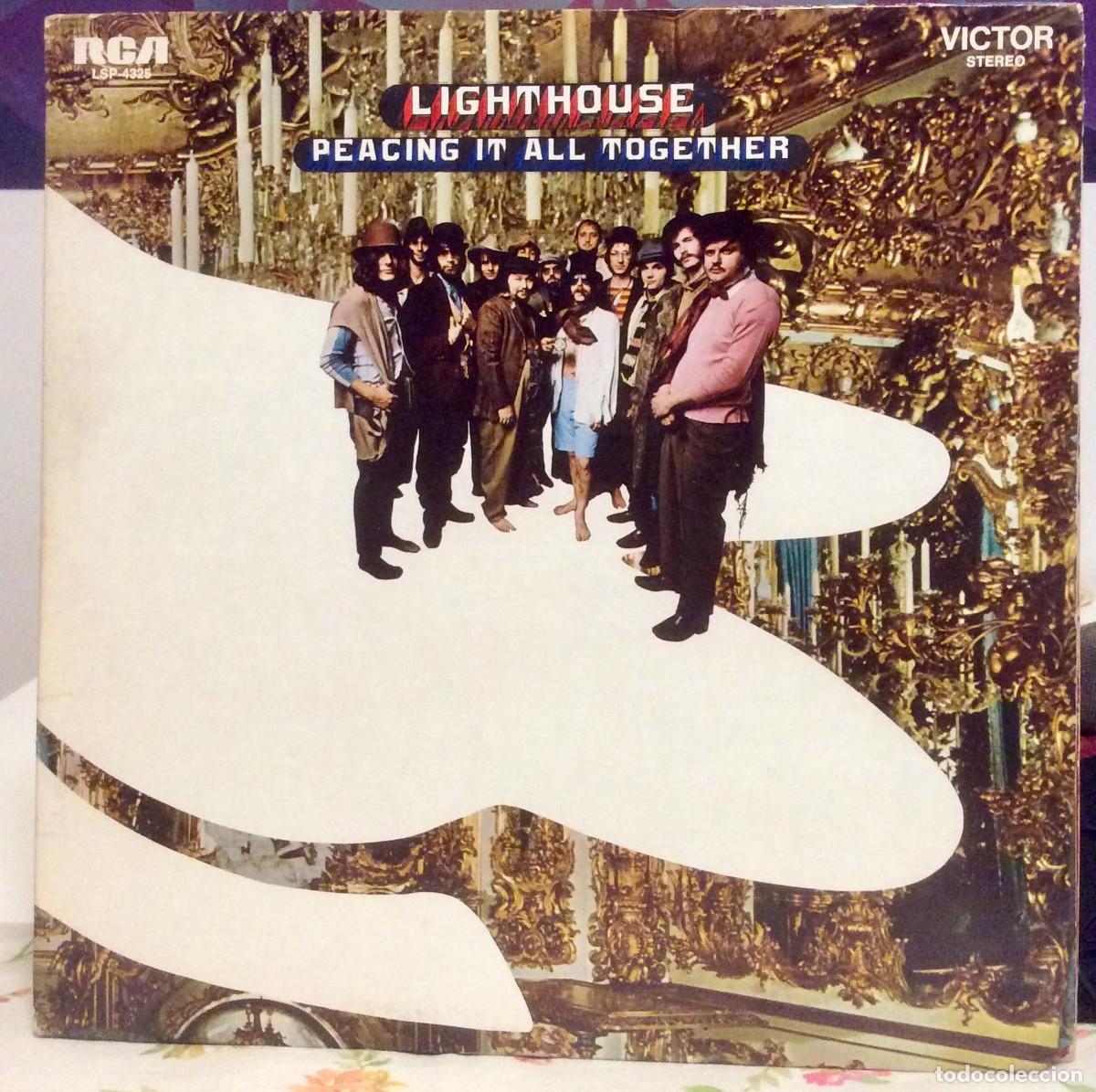 Dischi in vinile: Lighthouse -Peacing it all Together// 1970 USA(vg++) pot abierta