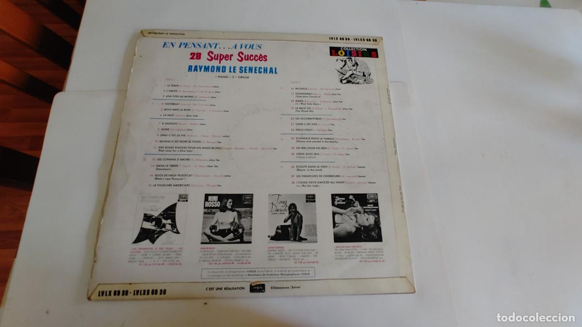 Discos de vinilo: RAYMOND LE SENECHAL-LP 28 SUPER SUCCES - Foto 2