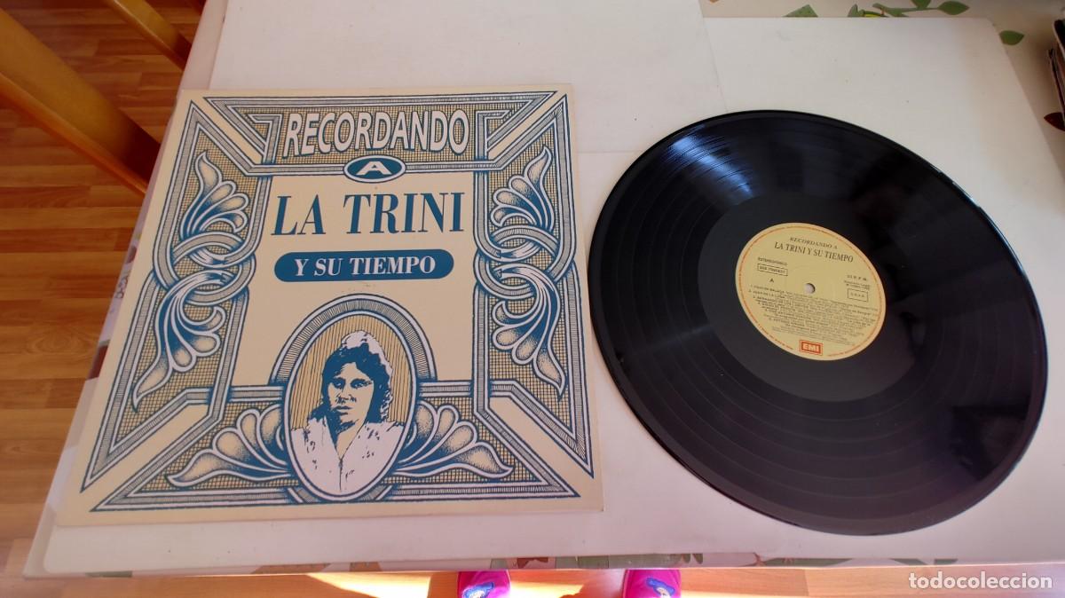 Discos de vinilo: RECORDANDO A LA TRINI Y SU TIEMPO-LP NUEVO - Foto 1