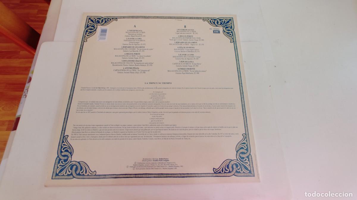 Discos de vinilo: RECORDANDO A LA TRINI Y SU TIEMPO-LP NUEVO - Foto 2