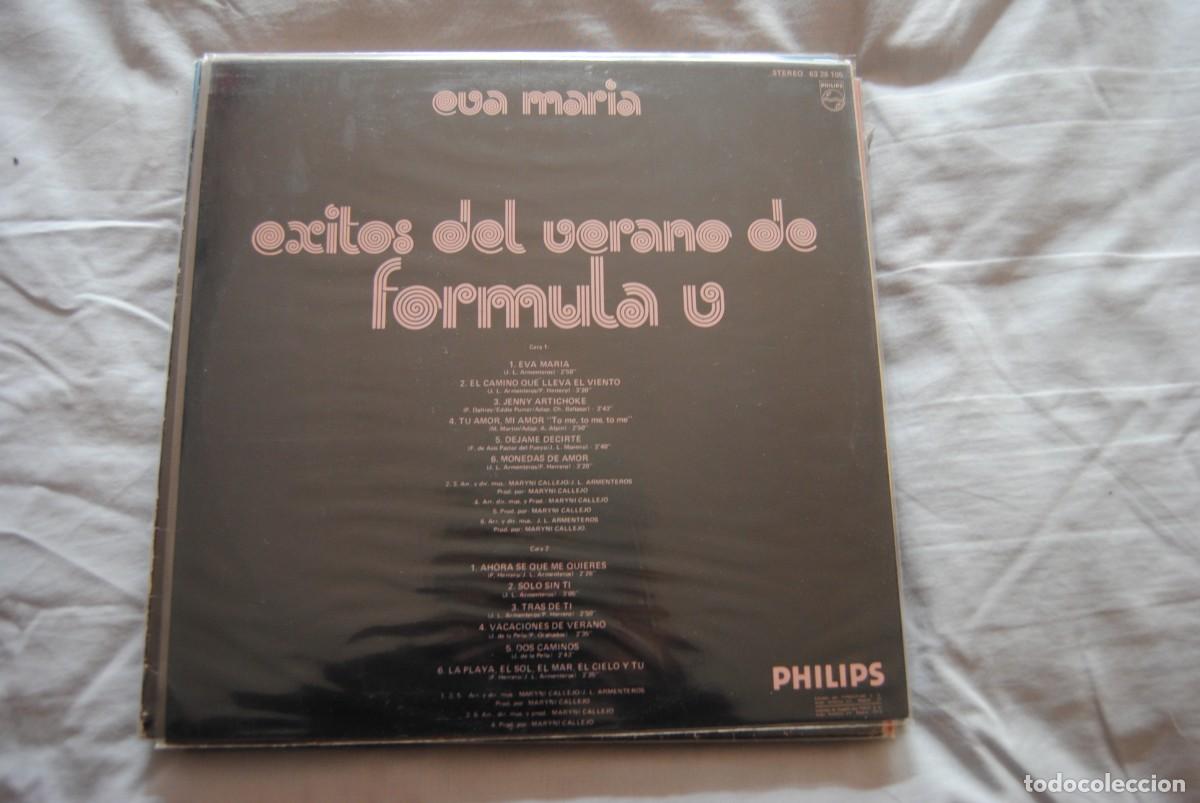 Discos de vinilo: Formula V. exitos del verano. eva maria etc. philips - Foto 2