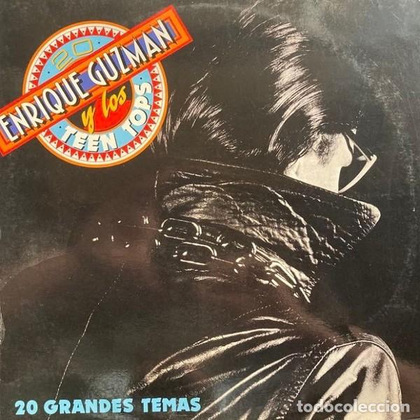 Discos de vinilo: ZZZZVINILO-ENRIQUE GUZMAN y LOS TEEN TOPS - 20 grandes temas (1991) 2 vinilos - mirar portes