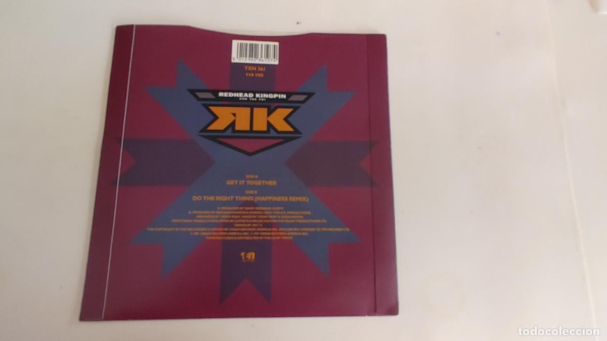 Discos de vinilo: REDHEAD KINGPIN-SINGLE GET IT TOGETHER - Foto 2