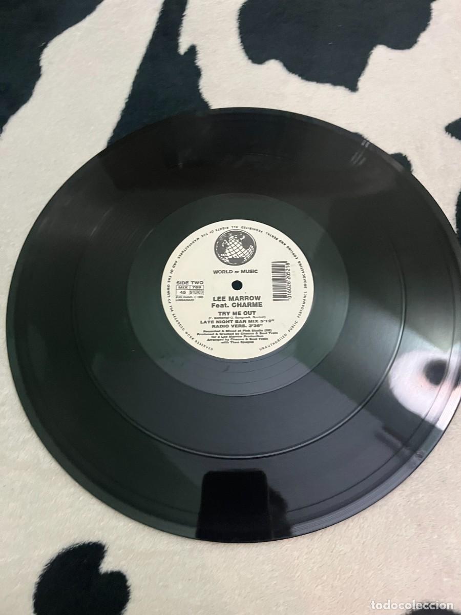 Discos de vinilo: Lee Marrow Feat. Charme Try Me Out - Foto 3