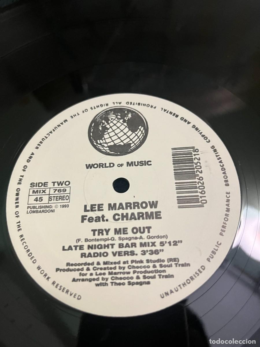 Discos de vinilo: Lee Marrow Feat. Charme Try Me Out - Foto 4