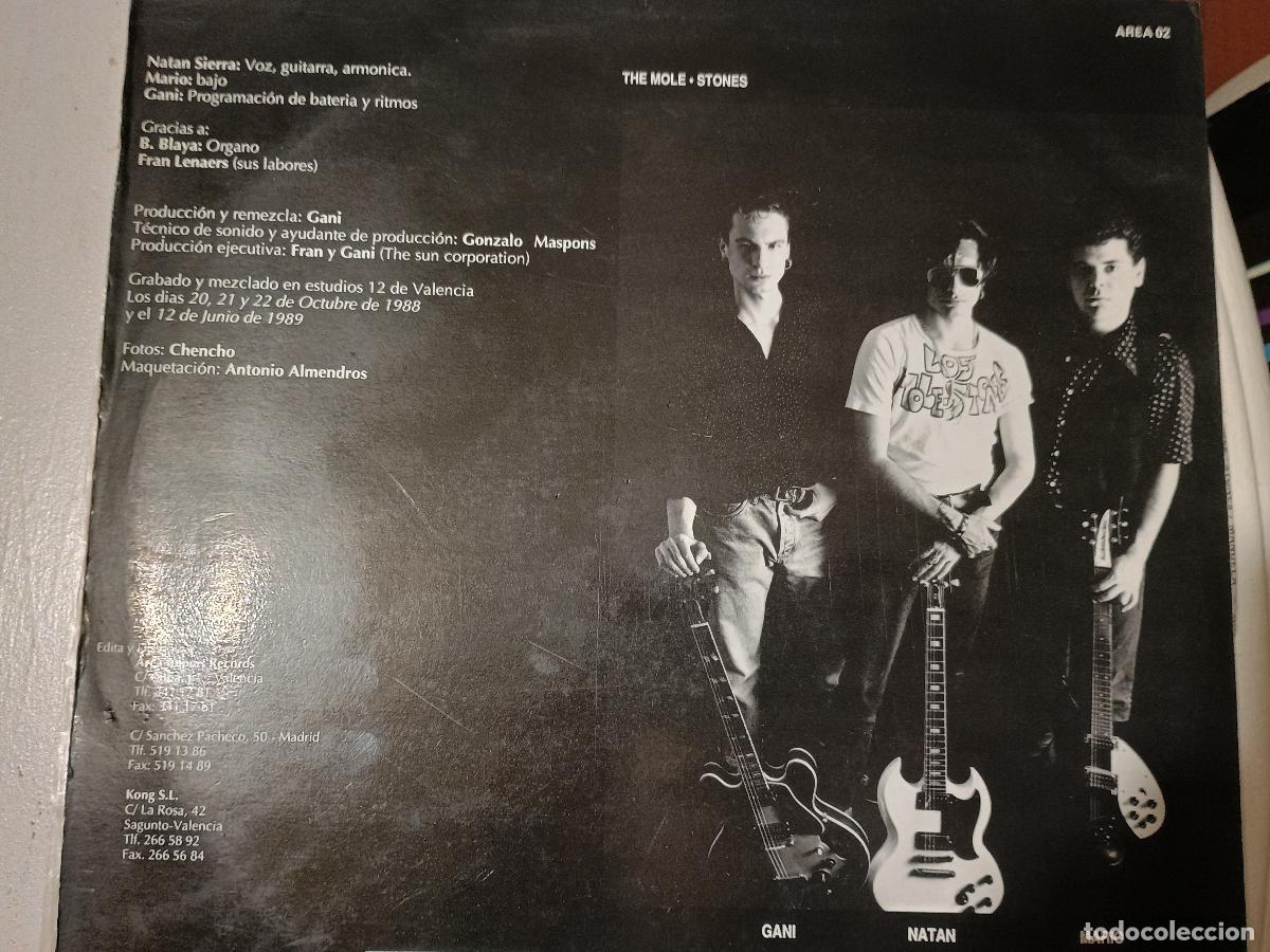 Discos de vinilo: The Mole&middot;Stones &ndash; Manuela Spain 1989 Pop Synth-pop - Foto 2