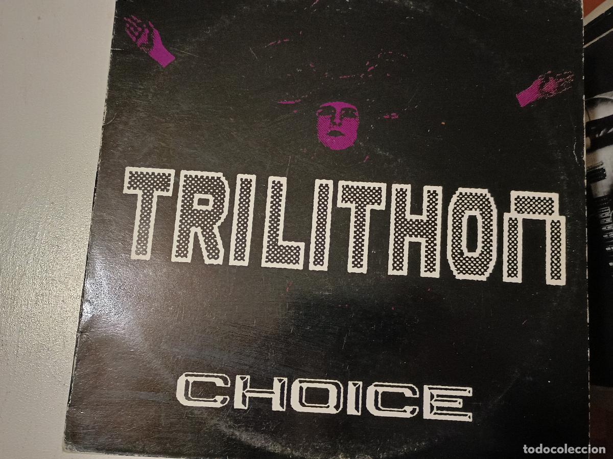 Discos de vinilo: Trilithon &ndash; Choice Spain 1991 Electronic Techno - Foto 1