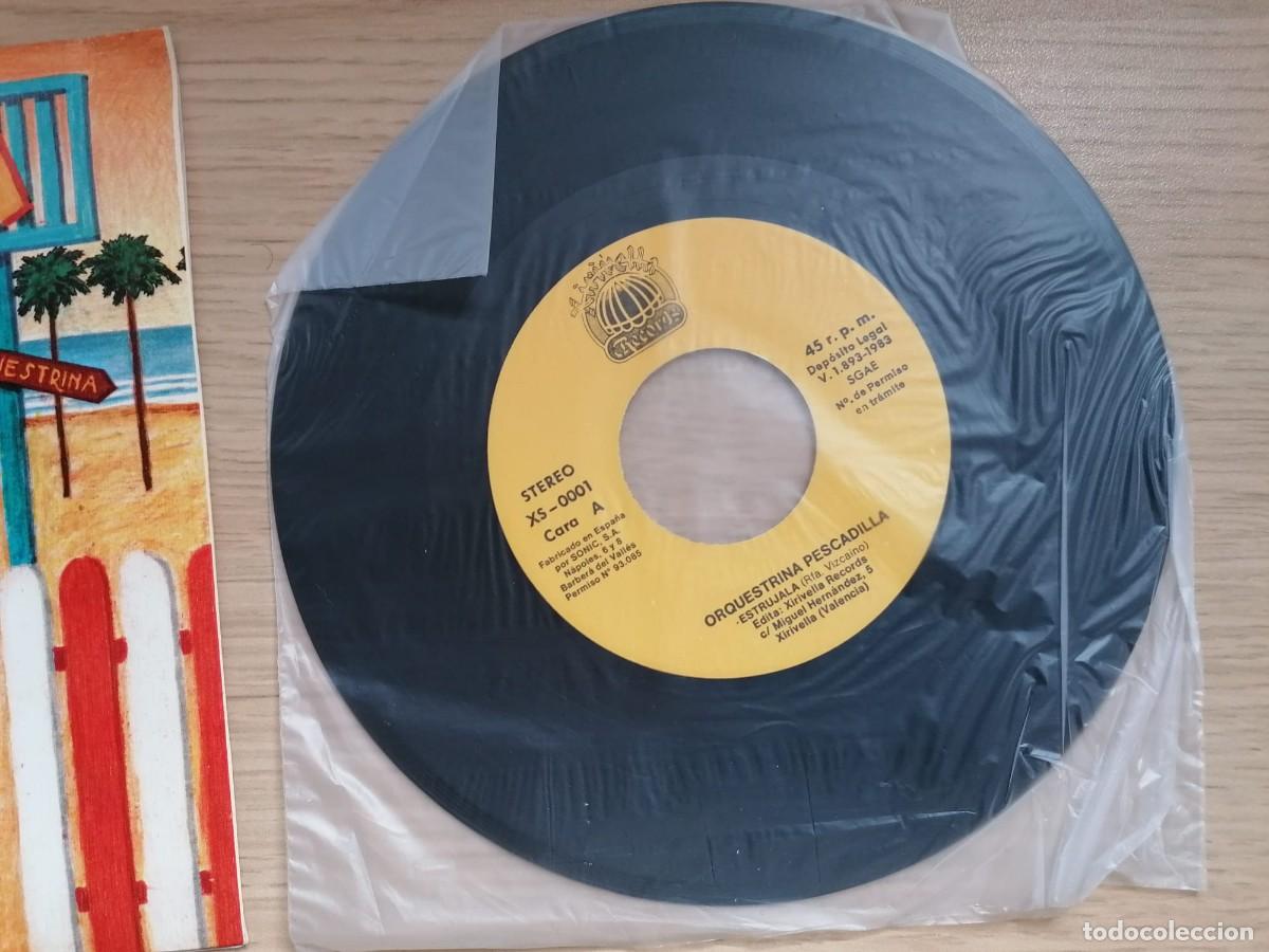 Discos de vinilo: single Orquestrina Pescadilla &lrm;&ndash; Estrujala - Foto 2