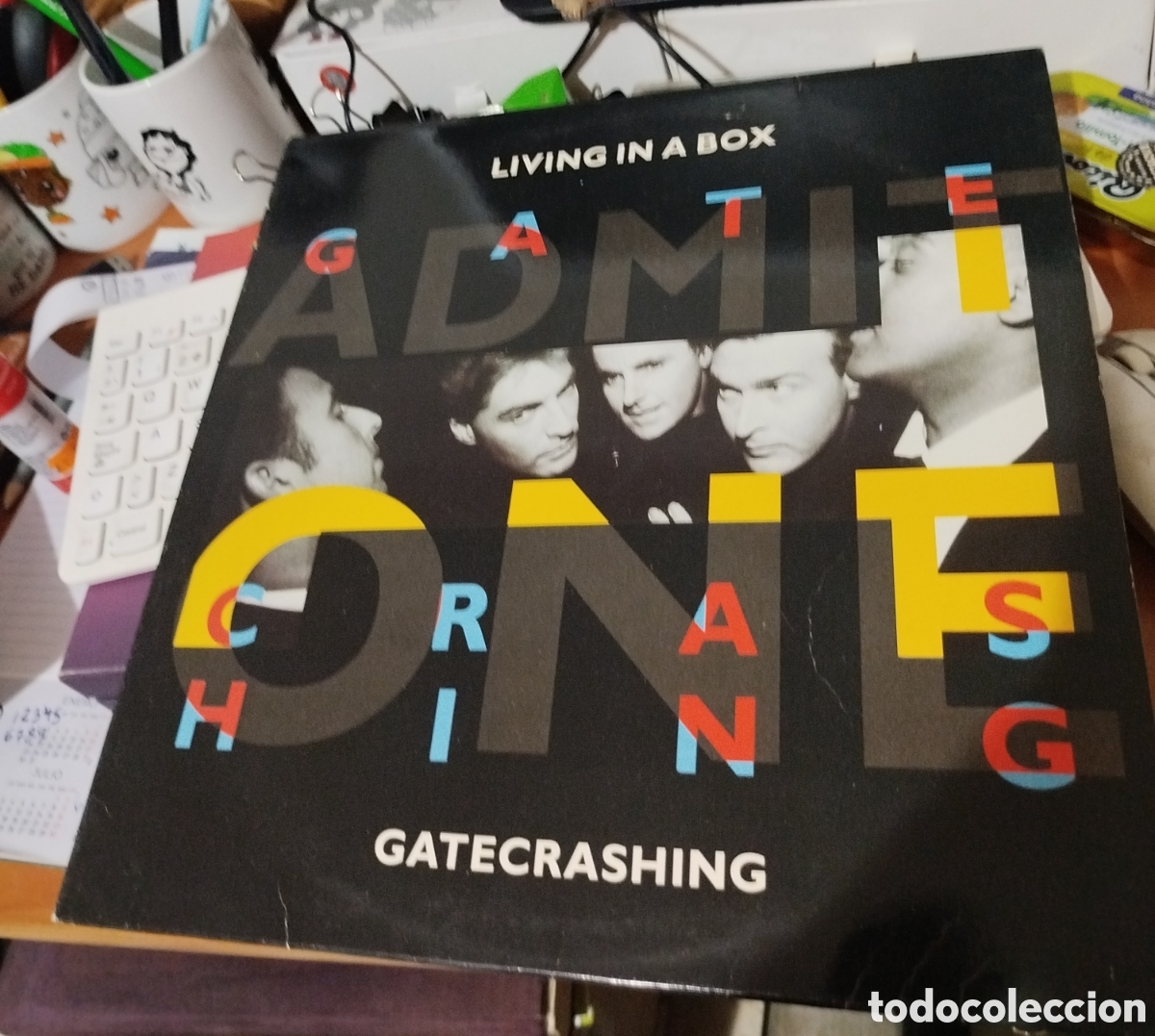 Discos de vinilo: Living in a Box - Gatecrashing - Foto 1