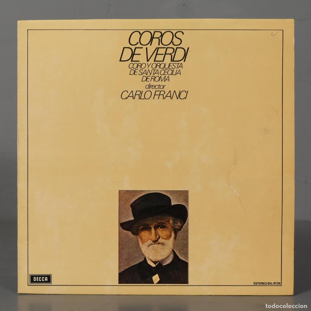 Discos de vinilo: LP. Coros de Verdi FRANCI - Foto 1